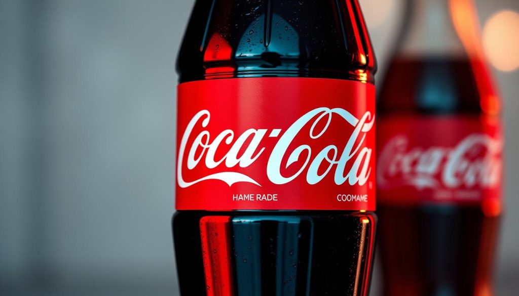 An image of a Coca-Cola bottle with a personalized name on it, being shared on social media