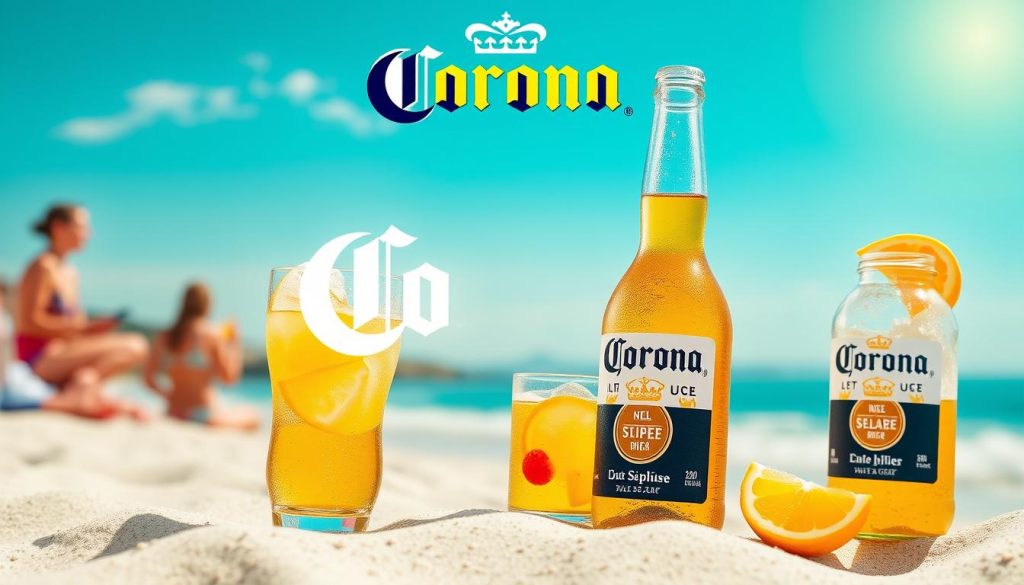 Generate an image of Corona's Instagram campaign