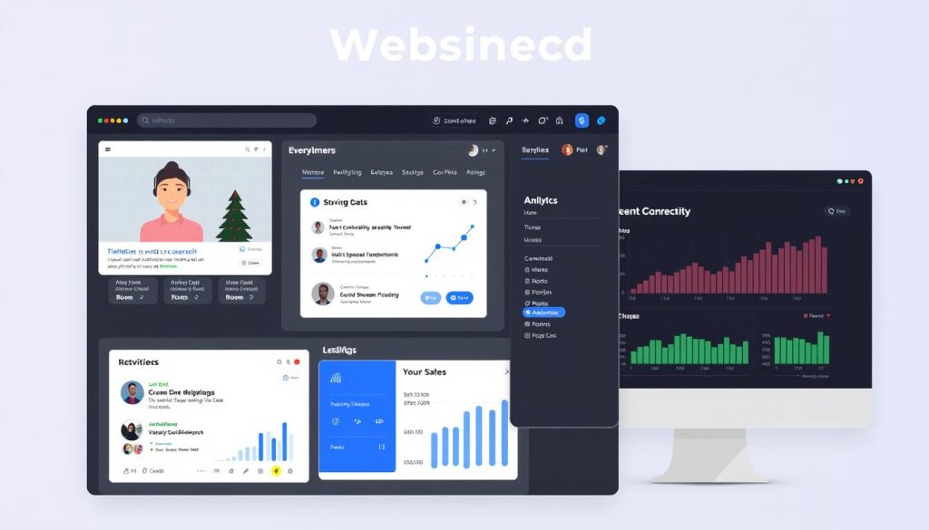 Image of a webinar software interface for content marketing