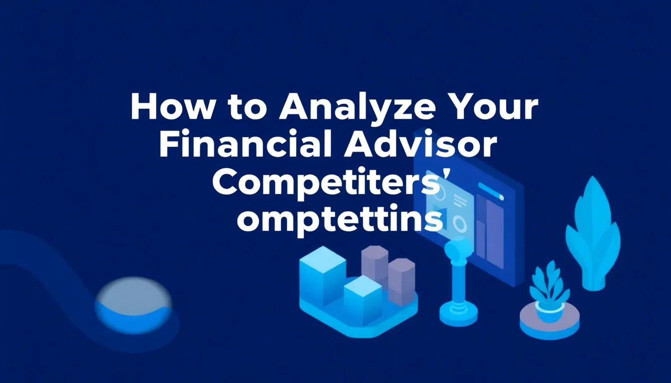How to Analyze Your Financial Advisor Competitors' Marketing