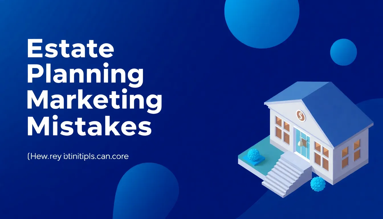 Estate Planning Attorney Marketing Mistakes (and How to Fix Each One)