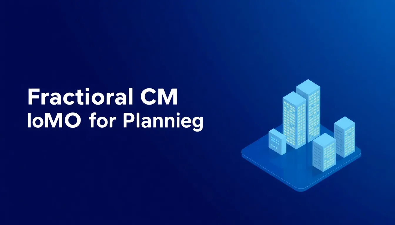 Fractional CMO for Tax Planning Firms