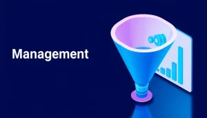 Funnel management operating system showing weekly, monthly, and quarterly review loops with stage conversion metrics