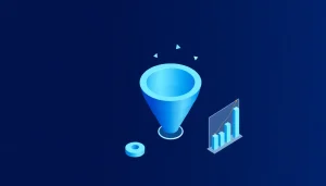 Funnel marketing agency diagram showing traffic, lead capture, nurture, and booked-call conversion stages with drop-off