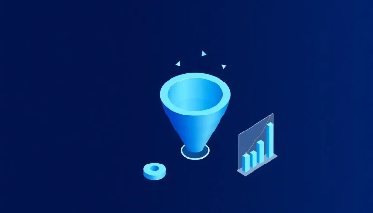Funnel marketing agency diagram showing traffic, lead capture, nurture, and booked-call conversion stages with drop-off