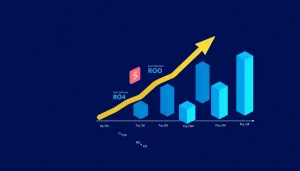 Chart showing SEO investment payback timeline where cumulative organic revenue crosses cumulative spend between month si