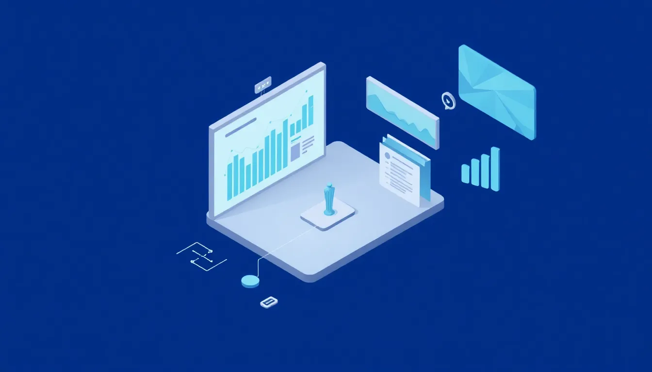 Small business owner comparing marketing services SEO, paid ads, content, and email by cost and priority