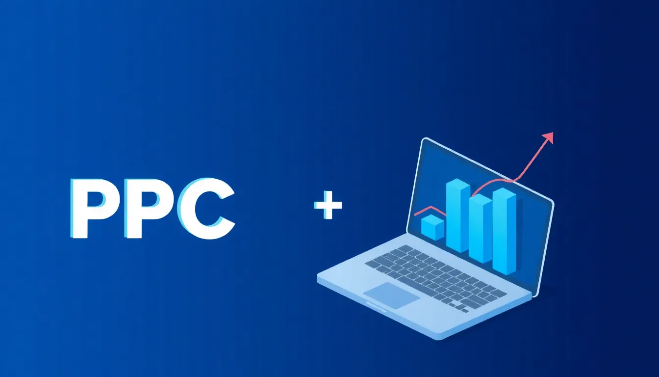 Diagram of the PPC and SEO data loop showing paid search feeding converting keywords into an SEO content roadmap and org