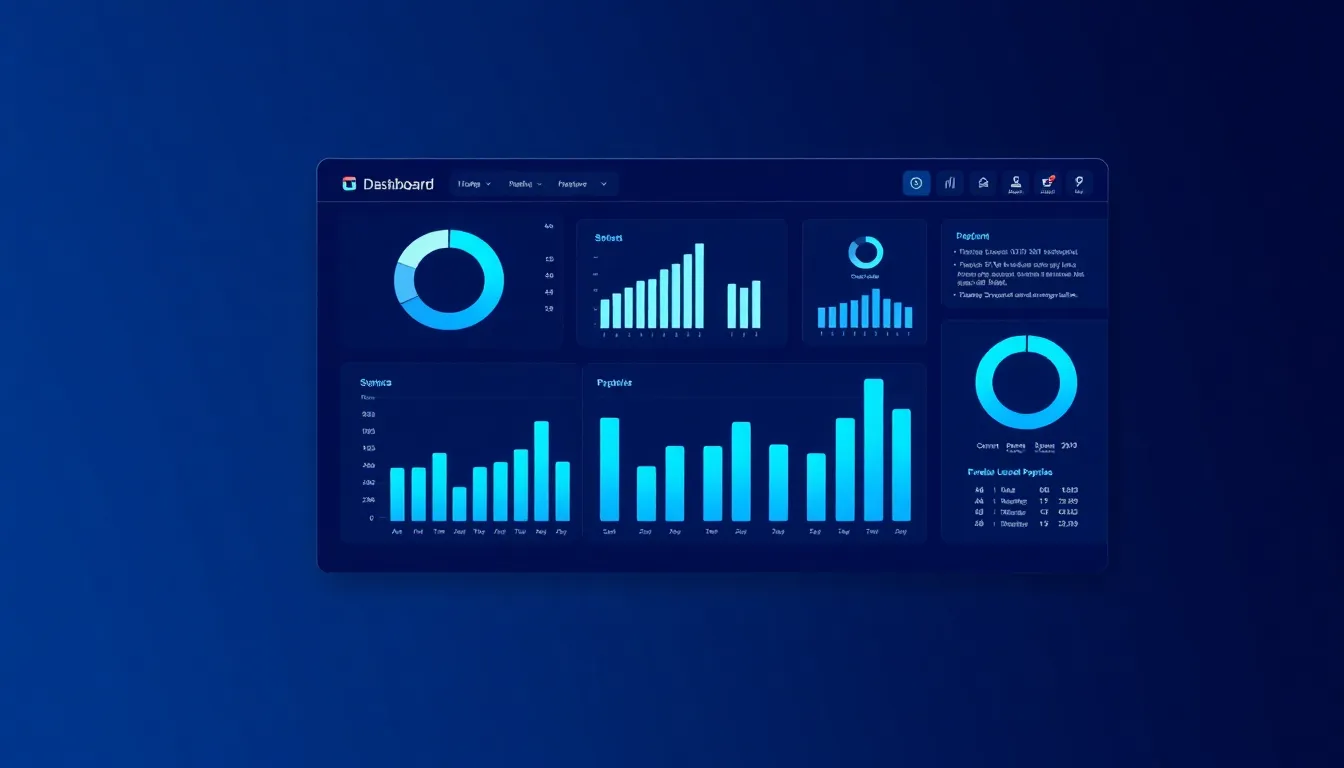 SEO dashboard in Looker Studio showing four tabs blending Search Console clicks and GA4 organic conversions