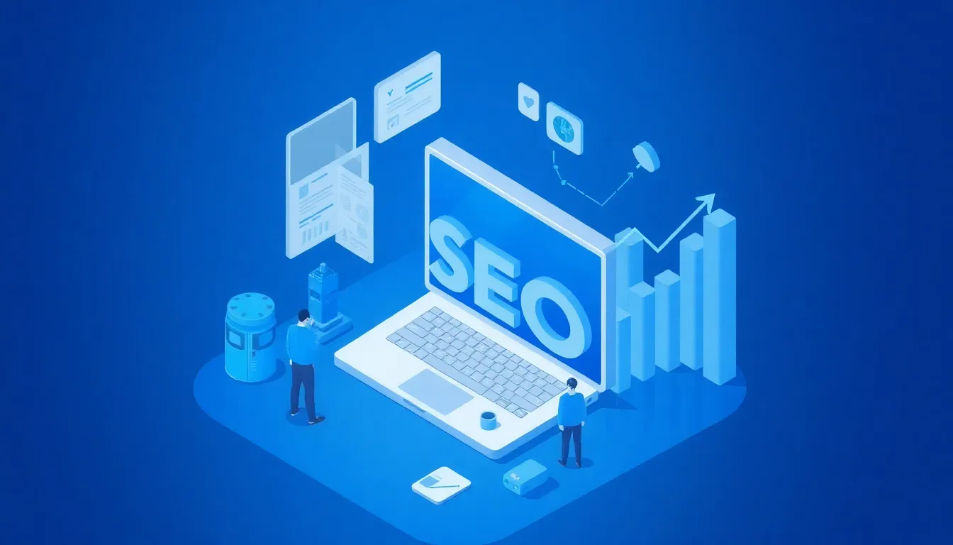 Six-phase SEO marketing campaign timeline from baseline to qualified leads for a service business