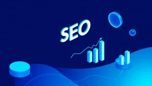 Small business owner working through a 90-day SEO plan checklist on a laptop showing Google Business Profile and ranking