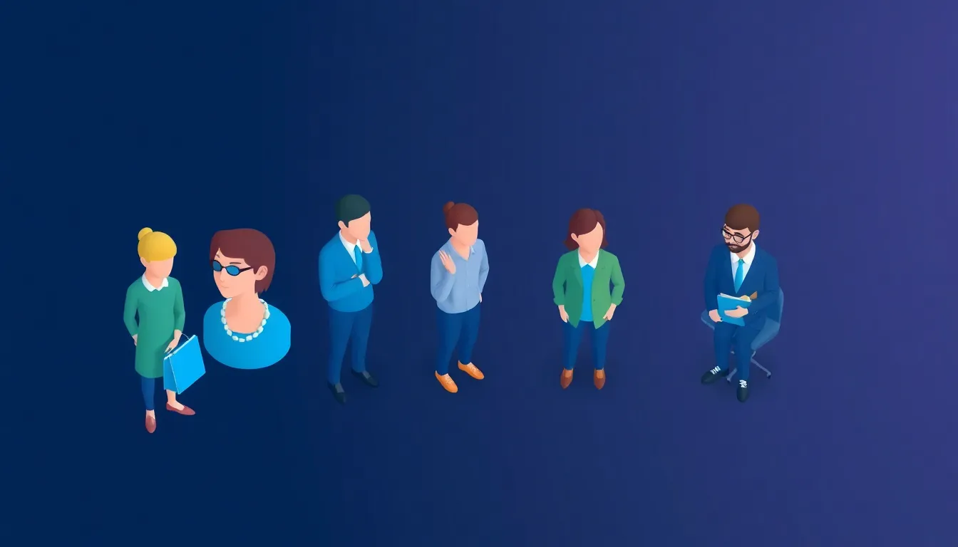 Chart classifying the nine types of customers by buying signal and the best handling move for each
