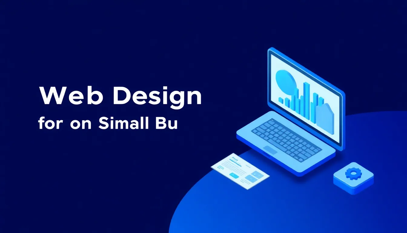 Small business owner reviewing a mobile-first website design mockup with a clear call-to-action button