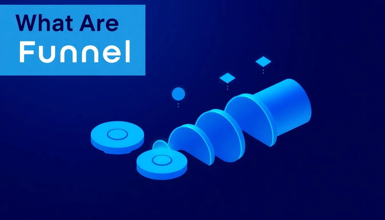 Diagram of the three funnel types, marketing, sales, and product, drawn as a wide-to-narrow funnel shape