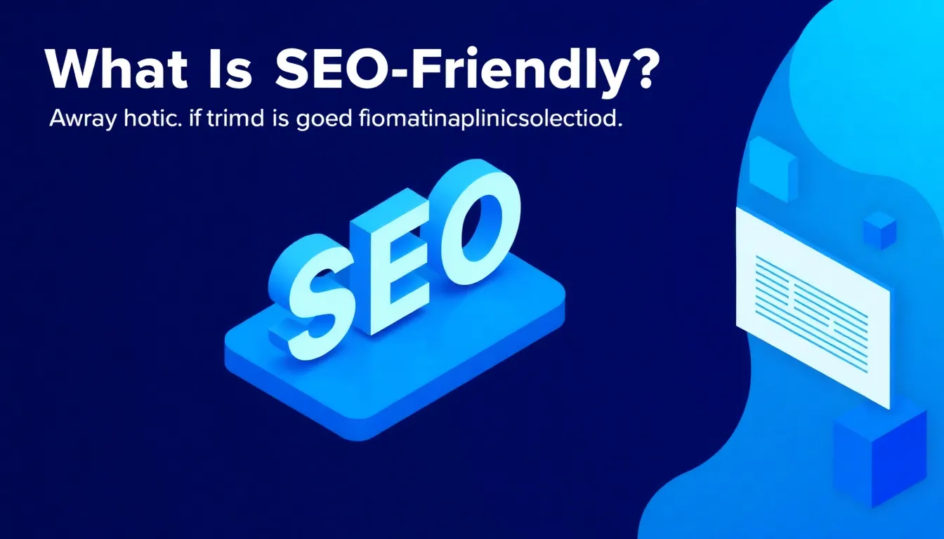 What Is SEO-Friendly? A Plain Definition and a Self-Audit You Can Run Today