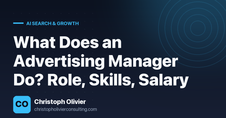 What Does an Advertising Manager Do? Role, Skills, Salary
