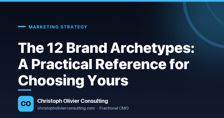 The 12 Brand Archetypes: A Practical Reference for Choosing Yours — Christoph Olivier Consulting