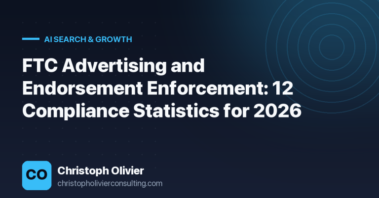 FTC Advertising and Endorsement Enforcement: 12 Compliance Statistics for 2026