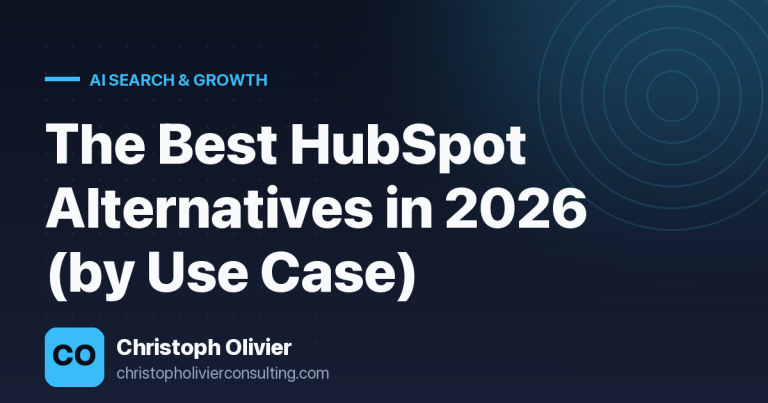The Best HubSpot Alternatives in 2026 (by Use Case)