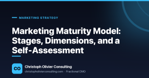 Marketing Maturity Model: Stages, Dimensions, and a Self-Assessment — Christoph Olivier Consulting