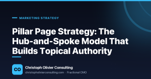 Pillar Page Strategy: The Hub-and-Spoke Model That Builds Topical Authority — Christoph Olivier Consulting