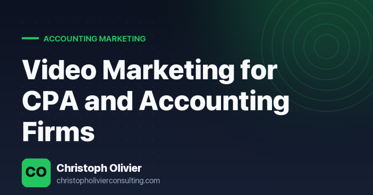Video Marketing for CPA and Accounting Firms
