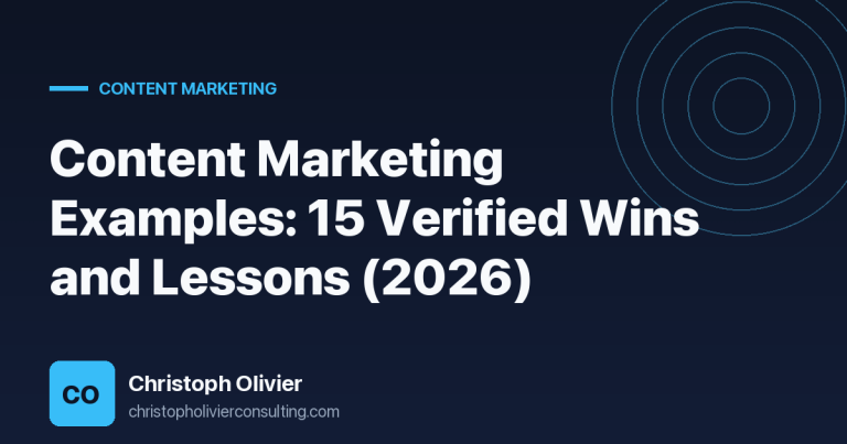 Content Marketing Examples: 15 Verified Wins and Lessons (2026)