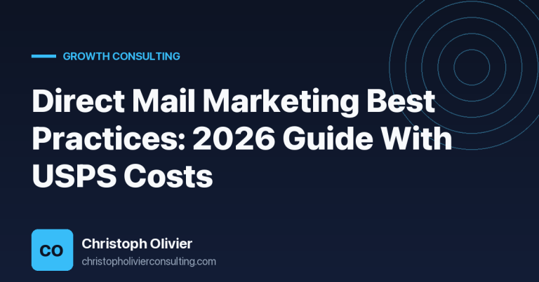 Direct Mail Marketing Best Practices: 2026 Guide With USPS Costs