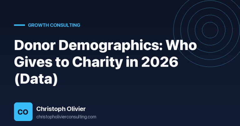 Donor Demographics: Who Gives to Charity in 2026 (Data)