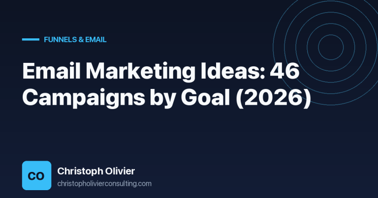 Email Marketing Ideas: 46 Campaigns by Goal (2026)