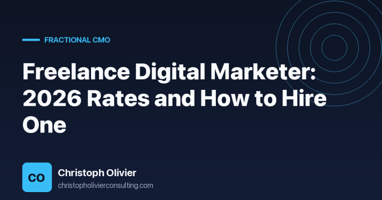 Freelance Digital Marketer: 2026 Rates and How to Hire One