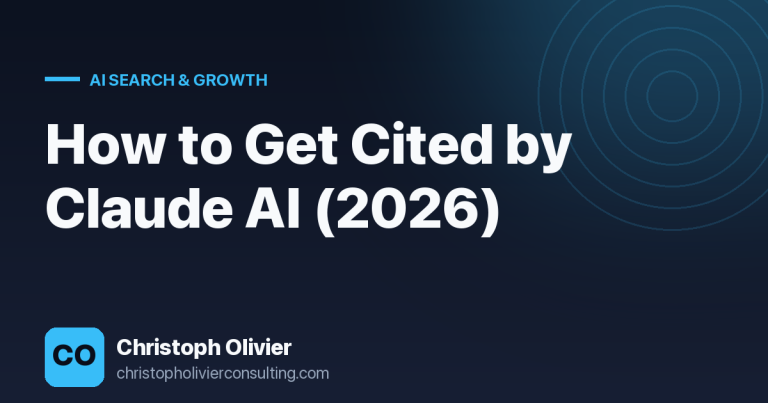 How to Get Cited by Claude AI (2026)