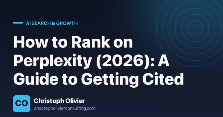 How to Rank on Perplexity (2026): A Guide to Getting Cited