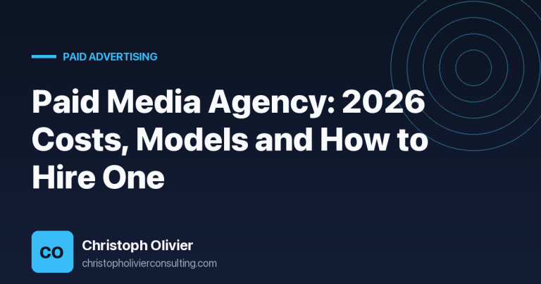 Paid Media Agency: 2026 Costs, Models and How to Hire One