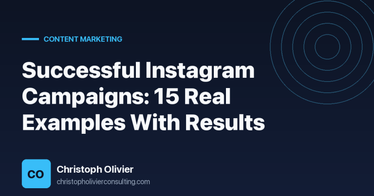 Successful Instagram Campaigns: 15 Real Examples With Results